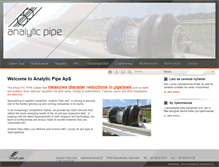 Tablet Screenshot of analyticpipe.dk